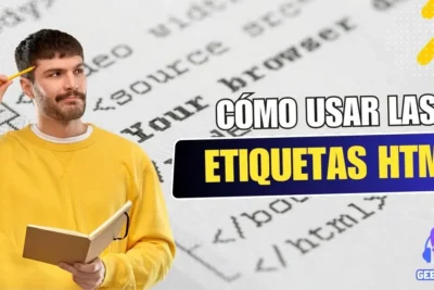 Cómo Usar Etiquetas HTML Correctamente
