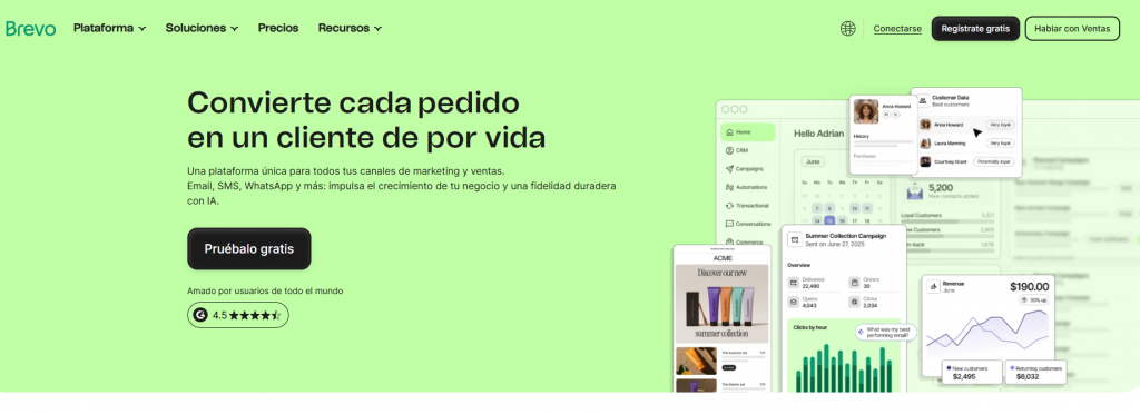 Brevo CRM EJEMPLO