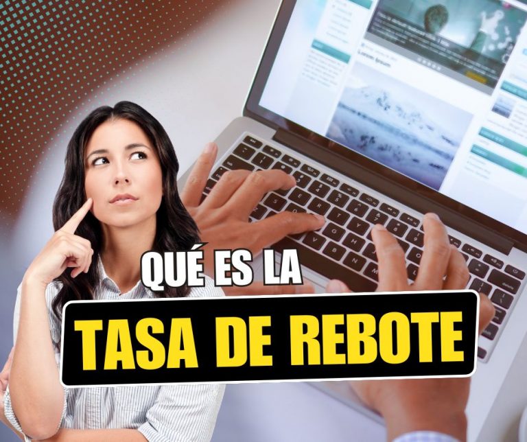 Qué es la tasa de rebote de un sitio web